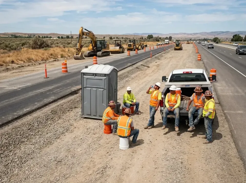 highway-road-construction-crew-007 — frequently asked questions, Porta Potty and Restroom Rentals in Kenmore, WA